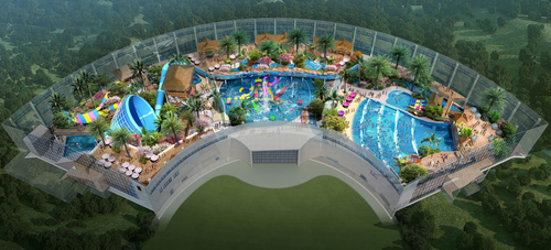 mais recente caso da empresa sobre Parque da água de Shuozhou Xinglehai