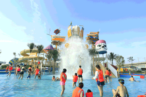 mais recente caso da empresa sobre Parque Aquático Feliz de Fujian Quanzhou