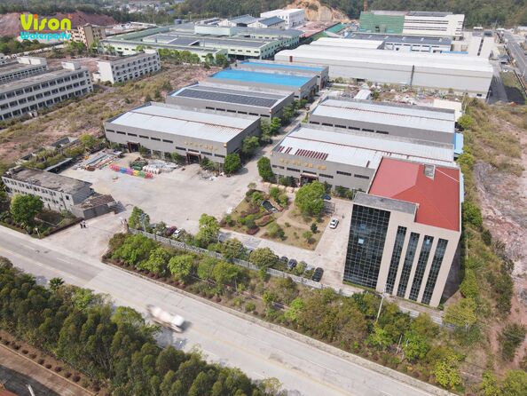 GUANGZHOU VISON INTERNATIONAL WATER PARK EQUIPMENT CO.,LTD linha de produção da fábrica