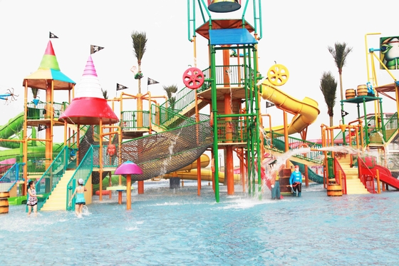qualidade  Floating Water Playground Equipment Large Theme Hotel Outdoor Water Park Fábrica