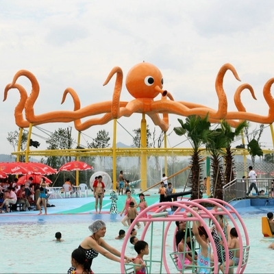 qualidade  Customized 8m Height Octopus Spray  For Aqua Water Playground Equipment Fábrica
