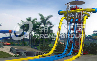 A melhor corrediça da Multi-trilha do preço do parque da água do tema do divertimento/corrediça de água