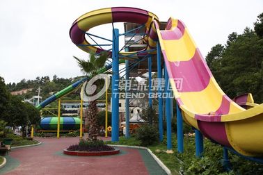 Corrediças de água da fibra de vidro/corrediça feitas sob encomenda do Aqua Bumerangue do parque de diversões para o parque gigante da água