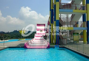 Corrediça feita sob encomenda exterior do Aqua do Bumerangue do parque de diversões das corrediças de água para 2 pessoas