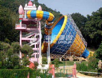 As corrediças de água as mais novas da fibra de vidro do divertimento do projeto para o parque da água da aventura em China