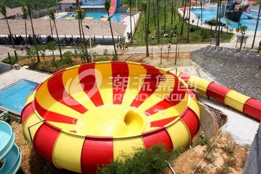 corrediças de água gigantes do espaço das corrediças de água da fibra de vidro do parque do Aqua do divertimento da plataforma de 16m