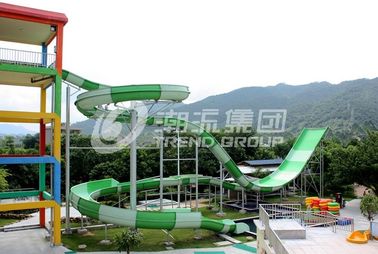 Corrediças de água feitas sob encomenda de Funnuy, corrediça do Aqua do Bumerangue do parque de diversões para 2 pessoas do divertimento da família