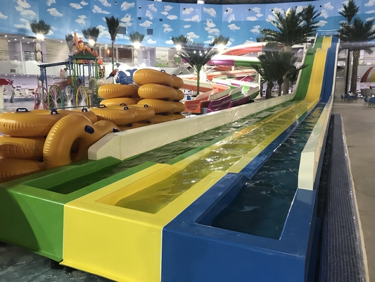 Projeto personalizado de parque de esqui aquático de piscina de fibra de vidro em Astana