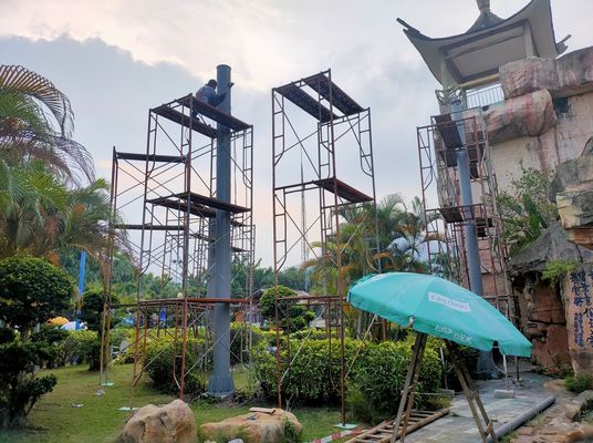 Tobogã Espiral Personalizado Multifaixas para Parques Aquáticos - Fabricante Auditado pela SGS