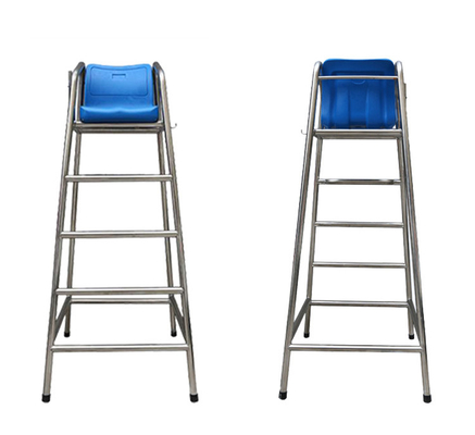 Cadeira de Guarda-Vidas para Piscina em Aço Inoxidável 304 Durável