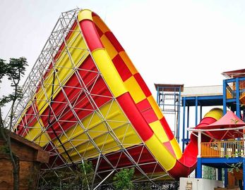 Corrediça de Waterpark da fibra de vidro para o entainment exterior do adulto e das crianças