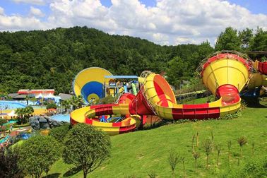 Grande resina azul de Ashland dos jogos da corrediça de água do furacão/DSM para o parque da água