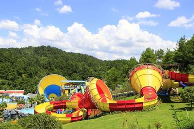 O parque da água do vale da birra da corrediça de água da fibra de vidro da resina de Ashland/DSM monta 16m