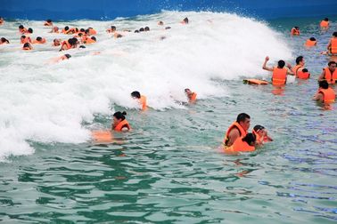 Casa Artificial Tsunami Oceano Ondas de Água Piscina Parque com Ondas de Surf Vazio 3 metros de altura