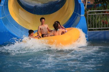 Os parques temáticos da água do Aqua de FRP para o adulto/personalizaram a altura da plataforma da corrediça 16m do furacão