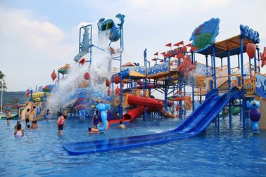 Equipamento gigantesco do parque de diversões da casa da água do campo de jogos do Aqua da casa da água