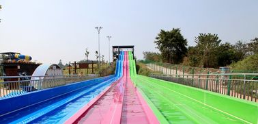 Corrediça de alta velocidade/corrediças de água adultas da fibra de vidro para a aventura Waterpark