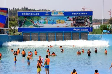 Casa Artificial Tsunami Oceano Ondas de Água Piscina Parque com Ondas de Surf Vazio 3 metros de altura
