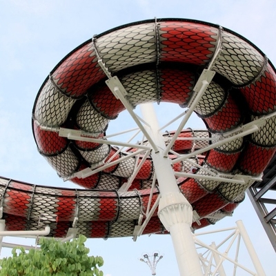 Corrediças de água comerciais da fibra de vidro para a pessoa Capicity da piscina 2