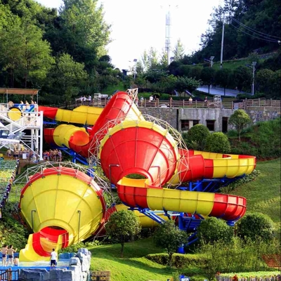Vale exterior engraçado da birra da fibra de vidro da corrediça de água do parque para 480 cavaleiros pela hora