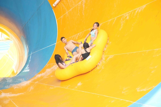 Altura personalizada da corrediça 14.6m do furacão do parque da água da fibra de vidro dos adultos para o parque da água