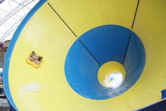 Altura personalizada da corrediça 14.6m do furacão do parque da água da fibra de vidro dos adultos para o parque da água