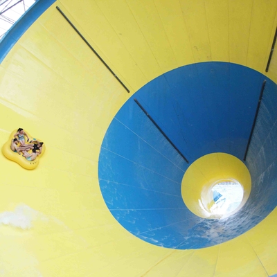 Velocidade máxima comercial de excitação de corrediças de água da fibra de vidro de 12m/S