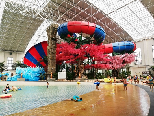 Grande da corrediça de água do adulto do parque do Aqua e do furacão das crianças personalizado