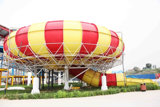 Corrediça de água da bacia do espaço do equipamento do parque do Aqua com cavaleiros da capacidade alta 720/h