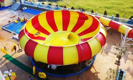 Super Bowl de Waterpark da altura das corrediças de água 19m da fibra de vidro dos jogos da família, espaço de 32*53m andares para o parque da água