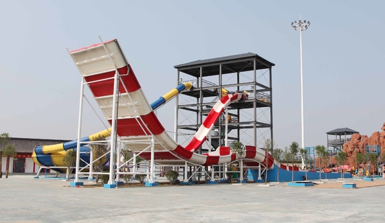 Resina emocionante de Ashland dos Waterslides da piscina do grande equipamento do parque do Aqua/DSM