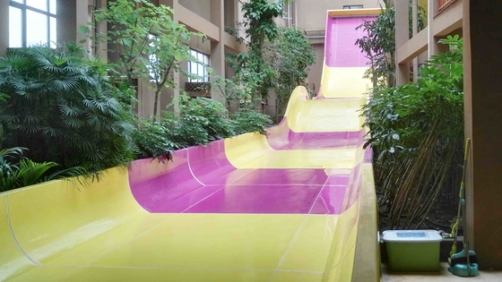 Waterslides emocionantes da fibra de vidro da piscina do equipamento gigante do parque do Aqua