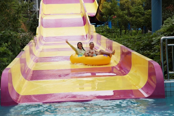 Waterslides emocionantes da fibra de vidro da piscina do equipamento gigante do parque do Aqua