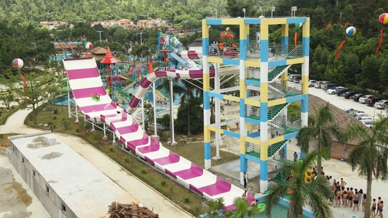 Equipamento gigante do parque do Aqua que excita Waterslides da associação de Swwiming para o parque da água