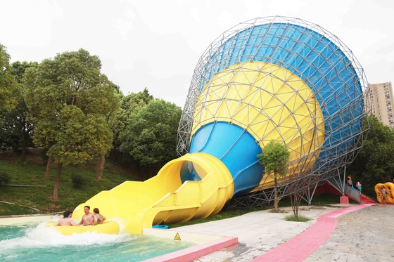 Grande certificado forte do CE do GV das corrediças de água da fibra de vidro do furacão para o parque da água