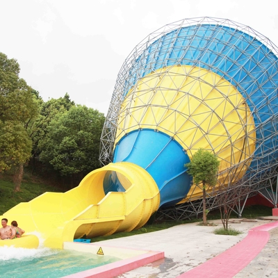 A associação de água da fibra de vidro do furacão desliza para o adulto, corrediças da piscina