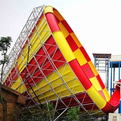 Grande resina azul de Ashland dos jogos da corrediça de água do furacão/DSM para o parque da água