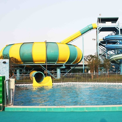 Super Bowl de Waterpark da altura das corrediças de água 19m da fibra de vidro dos jogos da família, espaço de 32*53m andares para o parque da água