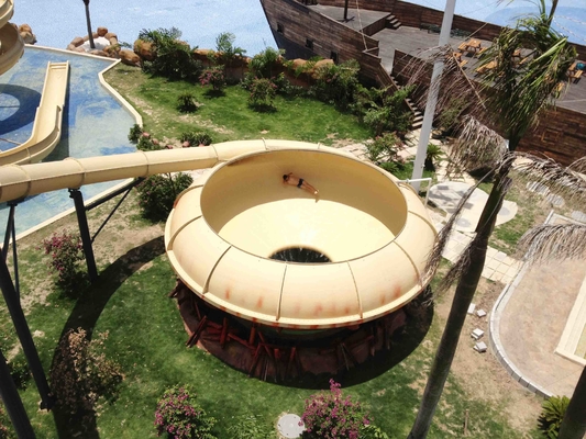 Corrediças de água comerciais da fibra de vidro do parque grande da água, corrediça da associação da fibra de vidro