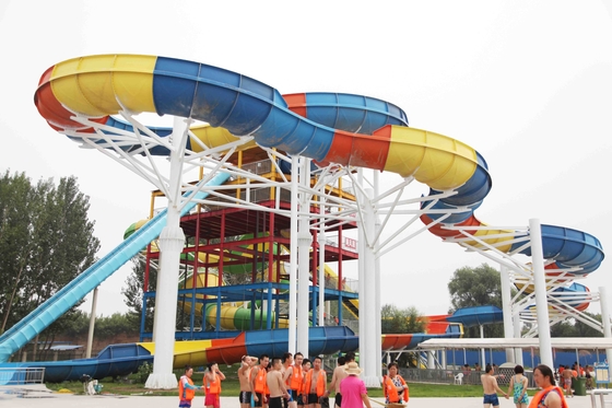 as corrediças de água das grandes crianças do equipamento do parque da água do jogo do Aqua com o gel de Ashland/DSM revestem