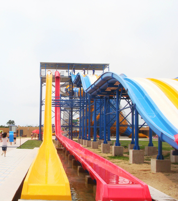 Equipamento livre exterior da corrediça de água da queda do vidro de fibra do parque de diversões para o parque da água de Outdor