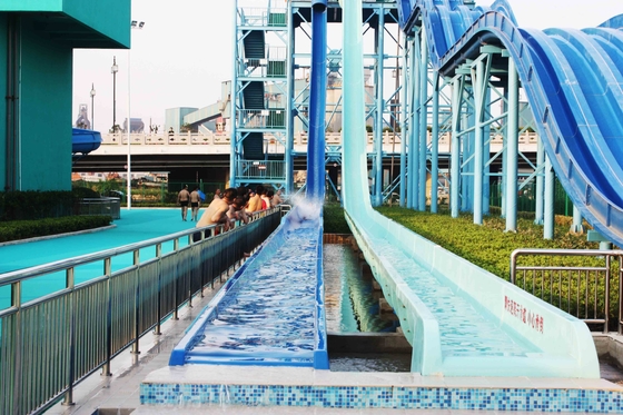 Corrediça de água adulta de alta velocidade colorida com construção do parque de diversões da água para o parque da água