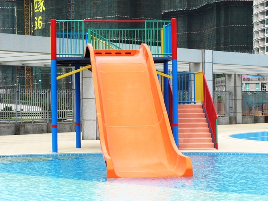 Corrediça da associação da fibra de vidro das corrediças de água das crianças do divertimento para o equipamento exterior do parque da água