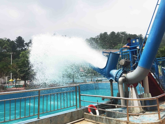 Corrediças de água comerciais do equipamento do parque do Aqua para a bola de canhão dos adultos 1.2m