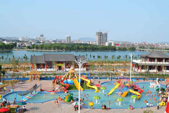 Projeto de Waterpark do divertimento, corrediça do parque da água de Theming das crianças do equipamento do parque da água de Gaint