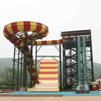 Corrediça do parque de diversões de Gaint com plataforma de 13.8m/volume de água altos 400m3/h