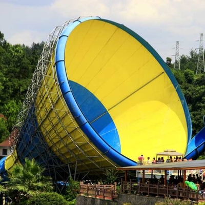 Grande resina atrativa de Ashland dos jogos da corrediça de água do furacão/DSM para o parque da água