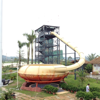 Corrediça da bacia do espaço do passeio da alegria/FRP + equipamento de aço inoxidável do jogo para escolas/parque da água