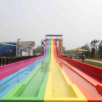 Corrediças de água feitas sob encomenda de alta velocidade, corrediça livre da queda da fibra de vidro dos adultos para o parque gigante da água