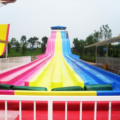 Corrediças de água de alta velocidade feitas sob encomenda para adultos, corrediças do parque temático de água coloridas para o parque gigante do Aqua